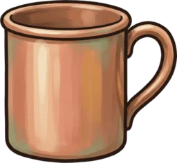 Медная кружка